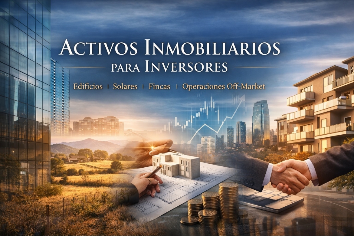                             Activos Inmobiliarios para Inversores